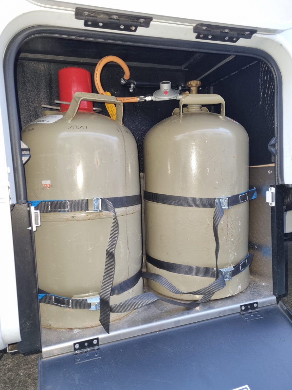 Gasflasche im Wohnmobil nachfüllen für Spanien und Portugal